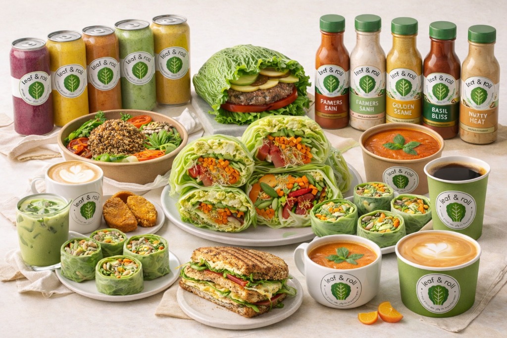 Leaf & Roll - Fresh Healthy Delicious